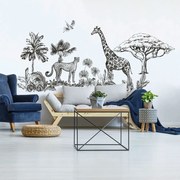 Adesivi murali decorativi Savanna - Ambiance
