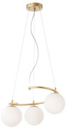 Redo 01-2715 - Lampadario a sospensione con filo VOLLEY 3xE14/28W/230V oro