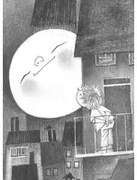 KEK Amsterdam Carta da parati panoramica Moonlight - BW - 1.948m Breite