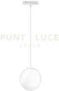 Sospensione per binario magnetico e sfera d.15cm bianco led 3000k 6...