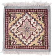 Agra Tappeto orientale 30 x 30 (Indian) Annodato A Mano