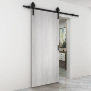 Porta scorrevole Marben in mdf bianco, L 93 x H 212 cm, con binario Rodeo Reversibile