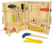 Bigjigs Toys - Valigetta in legno con strumenti