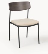 Sedie imbottite in legno di quercia Maymont 2 pz