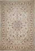 Kashan Tappeto persiano 250x360 Beige (Iran) Annodato A Mano