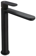 Rubinetto per lavabo Plano nero opaco HUBER H 24.6 cm