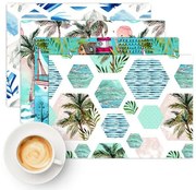 Tovaglietta Americana Marine geometric