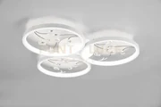 Plafoniera groovy led 3 cerchi con funzione di regolazione intensit...