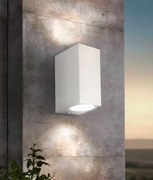 Applique Rettangolare Bidirezionale IP65 - GU10 Bianco