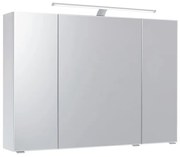 Pensile con luce Cassca PELIPAL bianco L 100 x H 70 x P 10 cm