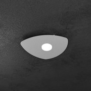 Plafoniera Moderna Shape Metallo Grigio 1 Luce Gx53