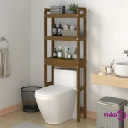 Trade Shop - Organizer Con 3 Mensole Scaffale Sopra Lavatrice Wc Bagno  Salvaspazio