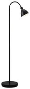 Nordlux - Lampada a piantana RAY 1xE14/25W/230V nera