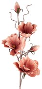 L'ocanera fiore decorativo Magnolia cipria h 103 cm set 4 pezzi