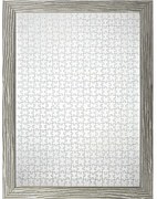 Cornice80,4x121,4 cm in legno argento lucido per puzzle 3000 pezzi