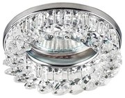 Gruppo di faretti 1xGU10/50W cromo/cristallo