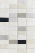 Mutina Lane Mono Piastrella In Gres Porcellanato Smaltato Cm 7,9x16 White