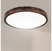 Brilagi - Plafoniera LED CARVALHO SLIM SMOKEY LED/36W/230V rovere Ø 47,5 cm