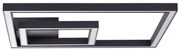 Brilliant - Plafoniera LED QUON LED/24W/230V 3000K 40x40 cm nero