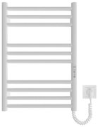 Scaldasalviette a scala HF GREENWICH 100W/230V 57x43 cm bianco arrotondato