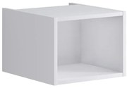 Pensile bagno Brera laccato opaco bianco P 45.3 x L 39.9 x H 30 cm
