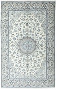 Nain Tappeto 310x190 Beige (Iran) Annodato A Mano