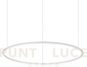 Hulahoop sospensione led led 3000k 39w 3600 lm bianco 81,5cm