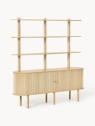 Scaffale grande con frontale rigato Calary