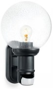 STEINEL 634216 - L 560 S lampada da parete nera con sensore per esterno