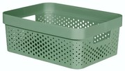 Cestino verde Dots, 11 l Infinity - Curver