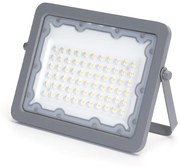 Faro proiettore Led 50W Grigio da esterno IP65 Bianco neutro 4000K Aigostar