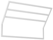 Porta asciugamani da parete  37x60 cm bianco