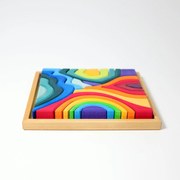 Grimm's - Set di costruzione - I quattro elementi - acqua, aria, fuoco e terra - set piccolo