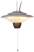 blumfeldt Stufa a infrarossi da soffitto Hitzkopf Tubo di riscaldamento alogeno 2 livelli 750/1500 W