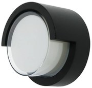 Applique Led da parete Dynamic 12W Nero IP65 CCT Temperatura colore regolabile M LEDME