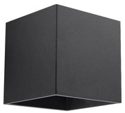 Sollux SL.0057 - Applique QUAD 1 1xG9/8W/230V nero