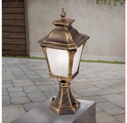 Orion - Lampada da esterno AIKO 1xE27/60W/230V 59 cm IP23 bronzo/patina