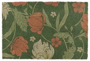 Zerbino in fibra di cocco 60x90 cm William Morris Rose - Artsy Doormats