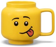 Tazza per bambini in ceramica gialla 530 ml Head - LEGO®