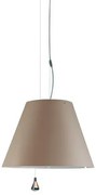 Luceplan - Costanza Lampada a Sospensione Up/Down Shaded Grigio Pietra Luceplan