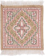 Agra Tappeto 30x30 (Indian) Annodato A Mano