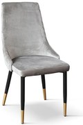 ARLETTE - sedia di design moderno in velluto