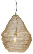 Lampada a sospensione orientale oro 45 cm - NIDUM