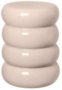 Blomus - Toru Ceramic Sgabello Round Lily Bianco Blomus