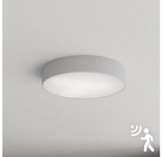 Brilagi - Plafoniera con sensore CLARE 3xE27/24W/230V diametro 40 cm grigio