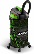 Aspiratutto solidi e liquidi professionale 1200 watt con fusto in acciaio e motore silenzioso Rudy 30S Lavor