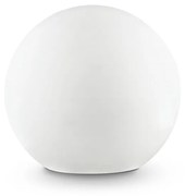 Piantana Moderna Sole Materie Plastiche Bianco 1 Luce E27 D40Cm