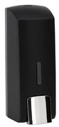 Dispenser per sapone 6,5 x 18,5 cm, nero