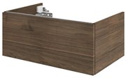 Mobile da bagno sotto lavabo SENSEA Neo lucido L 75 x H 32 x P 48 cm 1 cassetto, lavabo non incluso