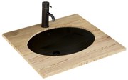 Lavabo sottopiano Rea Nel Black